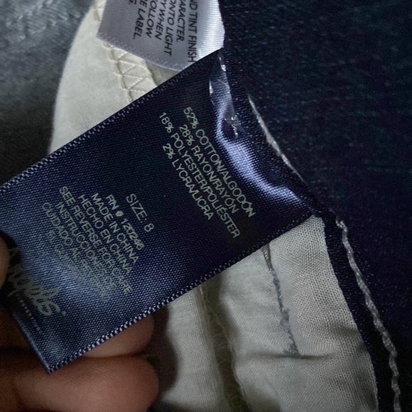 Angels Curvy Convertible Jeans SIZE 8 - Picture 5 of 6